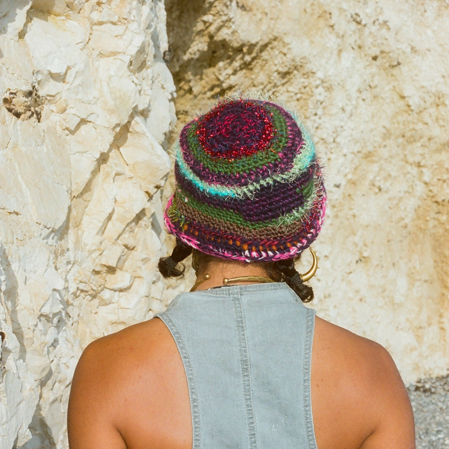 Eggplant Bucket Hat